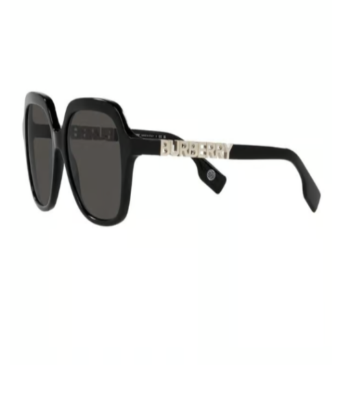 Burberry B. LOGO WOMAN Grey UV Protected Square Sunglasses for Women