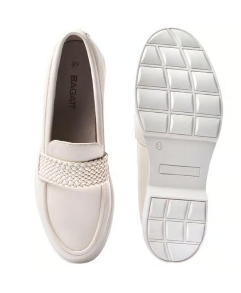 BAGATT Women's Genelle Beige Loafers